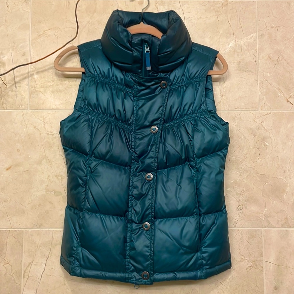 Prana Down Vest - Emerald Green - XS